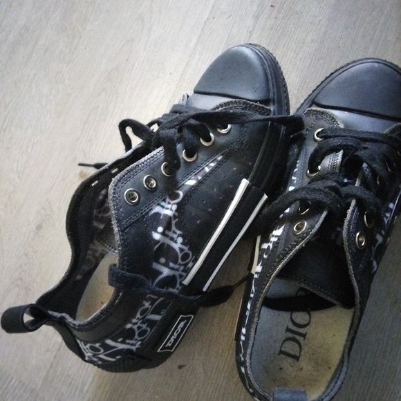 Walk'n'Dior platform sneaker, size 7 in black suttoingsd - Picture 3 of 4